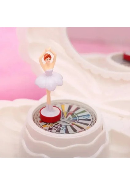 Hareketli Balerinli Istiridye Takı ve Müzik Kutusu Şık Hediye Inci Tasarımlı modelleri