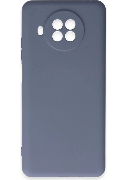 Xiaomi Mi 10T Lite Kılıf Nano Içi Kadife Silikon - Gri