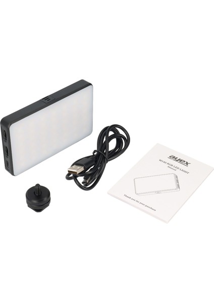 W140 Rgb LED Video Işığı – 20 Işık Efekti, LCD Ekran, 3100MAH Dahili Batarya fırsatları