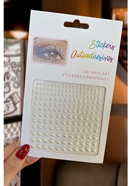 Incili Stıcker 150 Adet Saç Vücut ve Yüz Taşı fiyatları