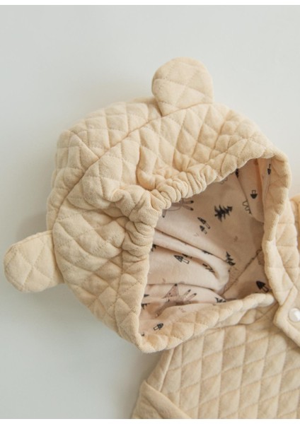 Oslo Kapitone Mont - Bej modelleri