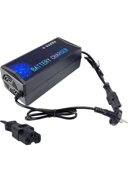 Powermaster Elektrikli Bisiklet Şarj Adaptörü Aleti 72 Volt -89 Volt 20 AH Çift Voltaj 2.8 Amper (±)0.2A