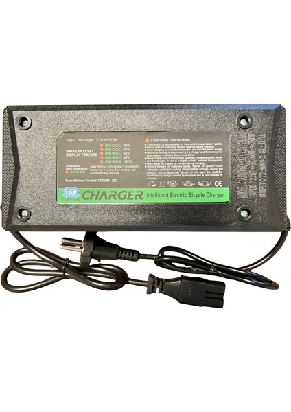 Powermaster Elektrikli Bisiklet Şarj Adaptörü Aleti 72 Volt -89 Volt 20 AH Çift Voltaj 2.8 Amper (±)0.2A fiyatları