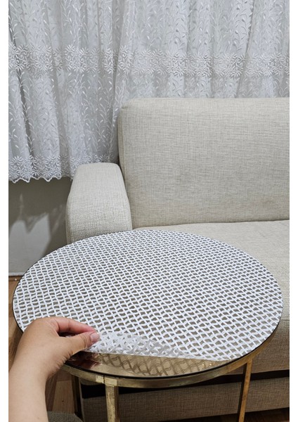 Hasır Pvc 3 Lü Sehpa Örtüsü Takımı Kolay Temizlenebilir Şık ve Zarif Salon Dekorasyon Ürünü Çeyizlik modelleri