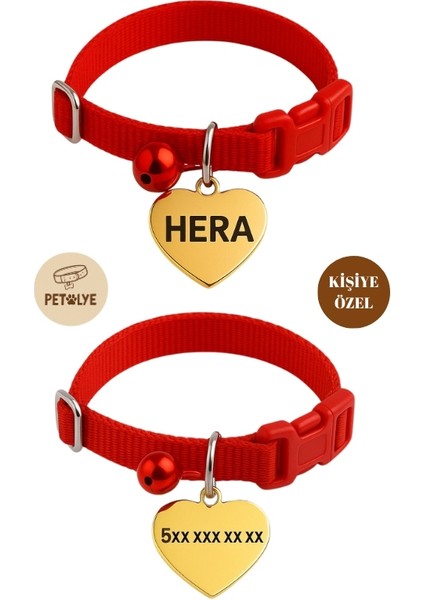 Kedi Tasması Isimli Tasma Yumuşak ve Esnek Künyeli Boyunluk modelleri