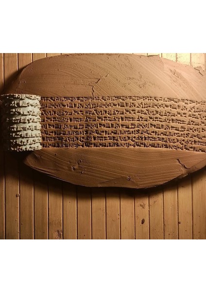 6 cm Doku Rulosu Çivi Yazısı Antik Silindir Mühür Seramik&polimer Kil Desen Oklavası