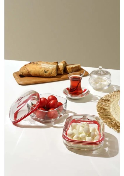 96887 Plus Silikon Contalı Kapaklı Saklama Kabı Seti 395 cc 6 Adet fiyatları