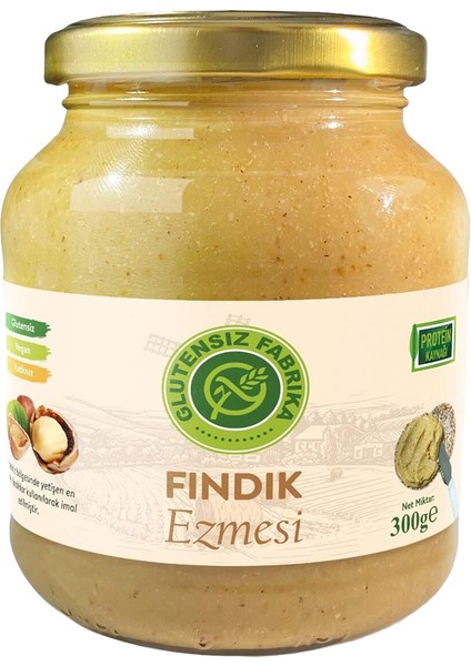 Glütensiz %100 Fındık Ezmesi 300 g