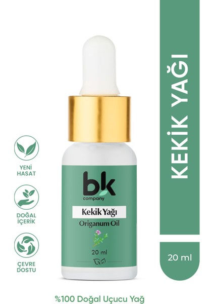 Kekik Yağı %100 Saf - Güçlü Arınma, Derin Korumu ve Doğal Denge Serum 20 ml