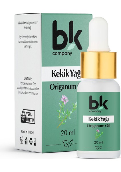 Kekik Yağı %100 Saf - Güçlü Arınma, Derin Korumu ve Doğal Denge Serum 20 ml
