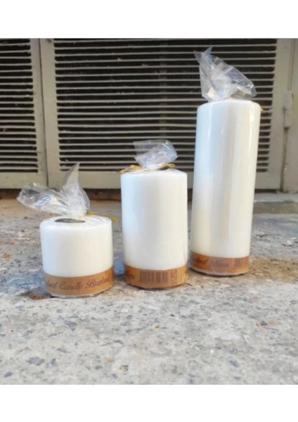 Üçlü Silindir Mum Seti fiyatları