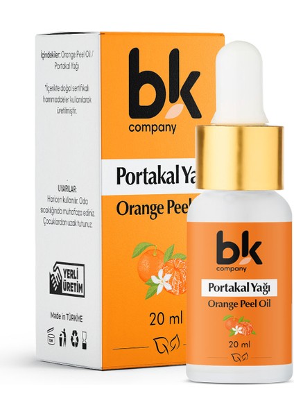 Portakal Yağı %100 Saf - Yükselen Ruh Hali, Işıltılı Bir Cilt ve Tatlı Ferahlık Serum 20 ml indirimleri
