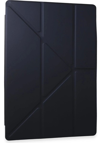 Samsung Galaxy X910 Tab S9 Ultra 14.6 Kılıf Kalemlikli Mars Tablet Kılıfı - Lacivert