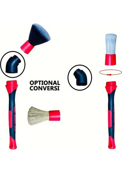 Araba Temizlik Detay Fırçası 4'lü Set Araç Detaylı Temizlik Fırça Seti Premium A+++ Kalite fiyatları