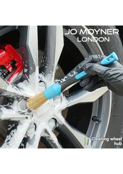 Araba Temizlik Detay Fırçası 4'lü Set Araç Detaylı Temizlik Fırça Seti Premium A+++ Kalite modelleri