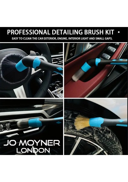 Araba Temizlik Detay Fırçası 4'lü Set Araç Detaylı Temizlik Fırça Seti Premium A+++ Kalite fırsatları