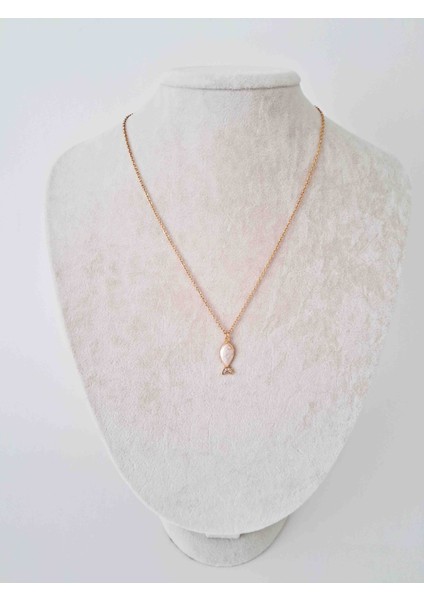 Mineli Balık Figürlü Kolye fiyatları