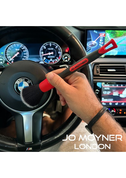 Araba Temizlik Detay Fırçası 4'lü Set Araç Detaylı Temizlik Fırça Seti Premium A+++ Kalite