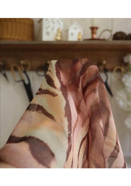 Ake•r Jan Jan Şifon Dökümlü Kumaş fiyatları