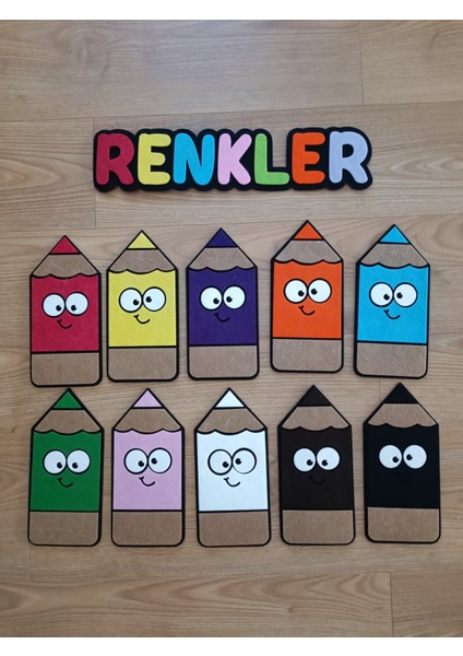 Keçe Renkler 10 Renk fiyatları