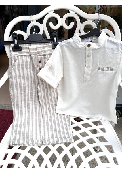 Keten Erkek Çocuk Takım