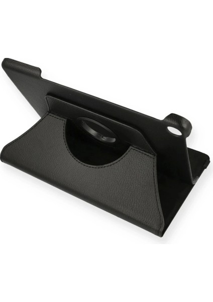 Lenovo Tab M10 TB328FU Kılıf 360 Tablet Deri Kılıf - Siyah
