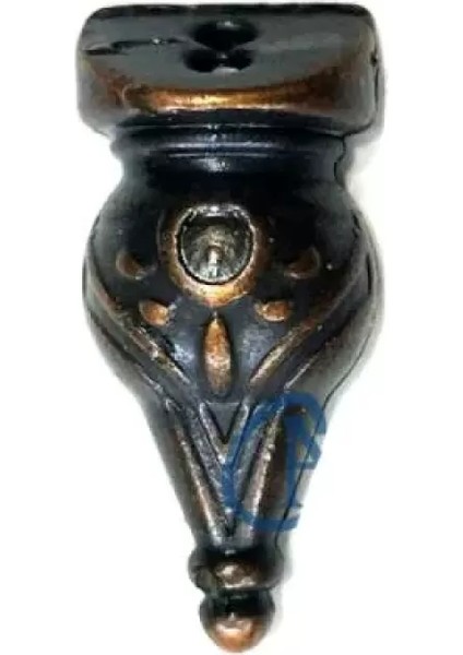 Minare Sandık Ayağı, Kutu Ayak 3 cm - Eskitme, 100 Adet