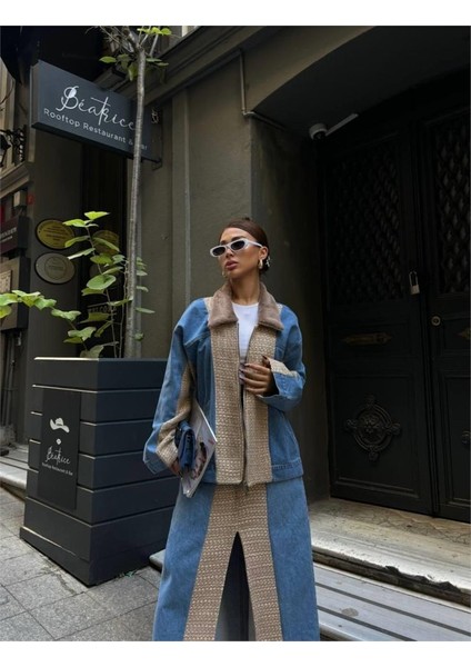 Chanel Garnili Kot Mont - Bej