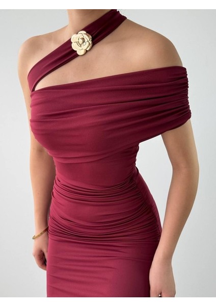 Reta Çapraz Omuz Elbise