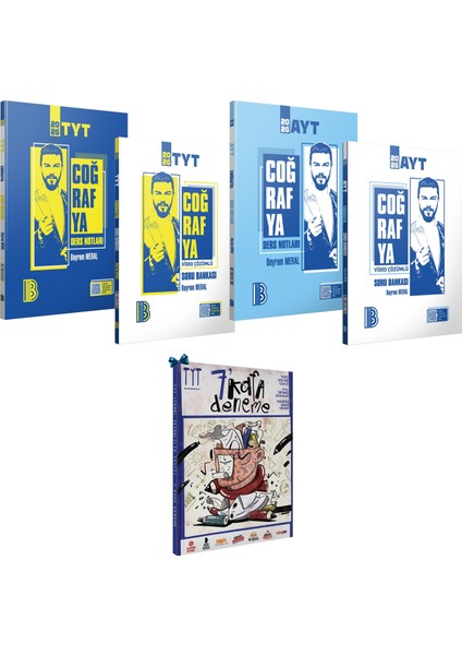 2026 Tyt Ayt Coğrafya Ders Notları(Konu Anlatımı ve Video Destekli)-Video Çözümlü Soru Bankası