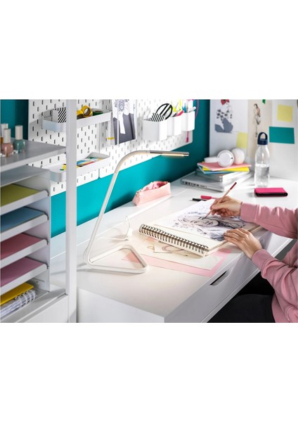 Alex Çalışma Masası Beyaz 132X58 cm modelleri