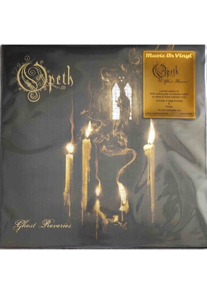 Opeth - Ghost Reveries Plak (2 Lp, Renkli, Numaralı, Limitli Baskı)