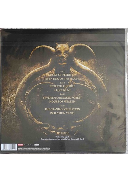 Opeth - Ghost Reveries Plak (2 Lp, Renkli, Numaralı, Limitli Baskı) fiyatları