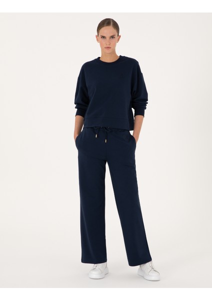 Kadın Lacivert Loose Fit Eşofman Altı 50314964-VR033 modelleri