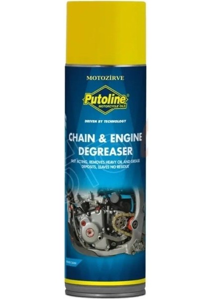 Aerosol Zincir ve Motor Temizleyici 500ML