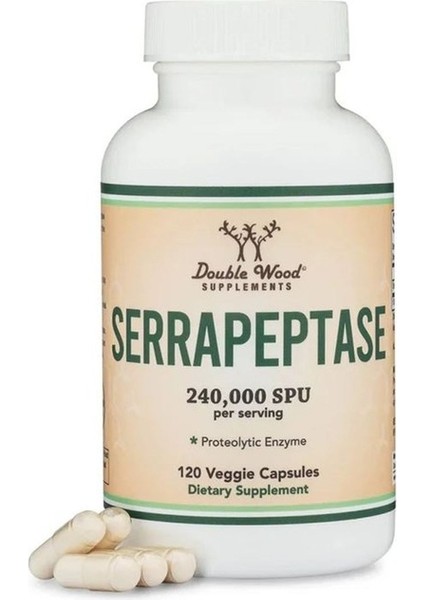 Serraptase 240,000 Spu 120 Veg. Kapsül.usa Vers.