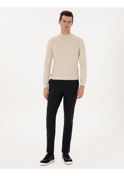 Erkek Lacivert Ex. Slim Fit Kumaş Pantolon 50311574-VR033 modelleri