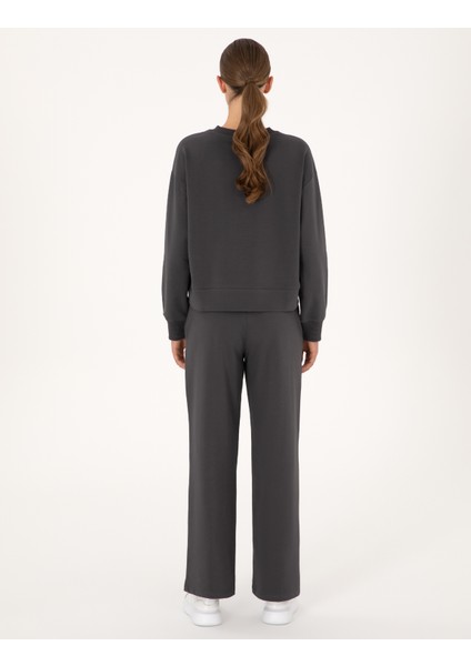 Kadın Antrasit Loose Fit Eşofman Altı 50314964-VR006 fırsatları