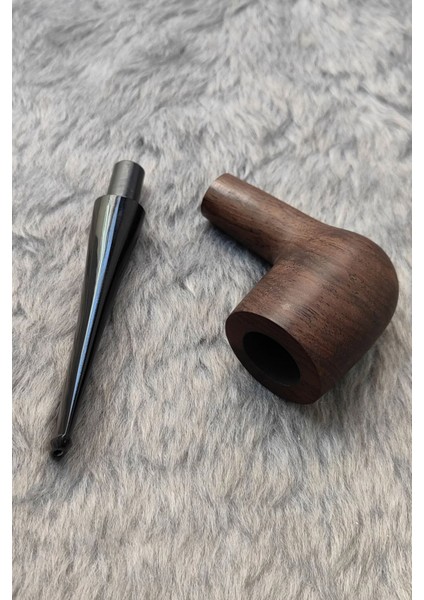 9 Mm. Siyah Mat Abanoz Ahşap Pipo PZ13MAT modelleri