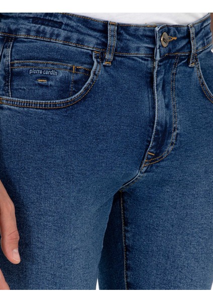 Erkek Mavi Slim Fit Jean Pantolon 50295830-VR036 indirimleri