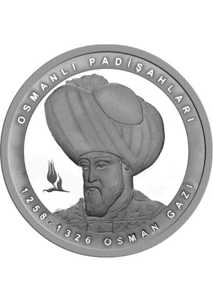 Osman Gazi Hatıra Parası Çil, Osmanlı Padişahları Serisi No.1 Koleksiyon