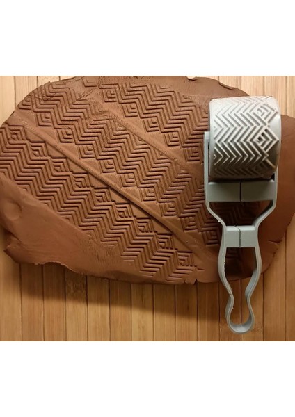 5 cm Doku Rulosu Aztec/aztek Antik Desen Silindir Desen Oklavası Mühür Baskı Seramik ve Polimer Kil fiyatları