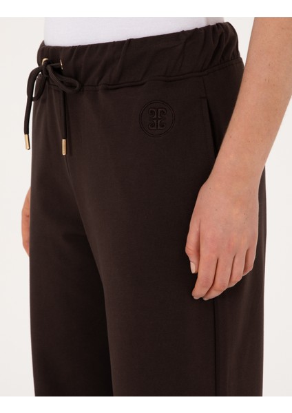 Kadın Kahverengi Loose Fit Eşofman Altı 50314964-VR029 indirimleri