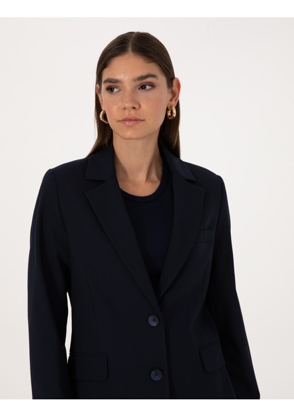 Kadın Lacivert Regular Fit Ceket 50309891-VR033 fiyatları