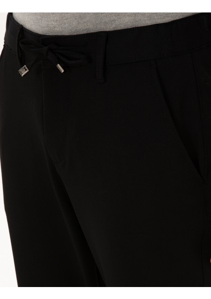 Erkek Siyah Slim Fit Kanvas Pantolon 50309931-VR046 indirimleri