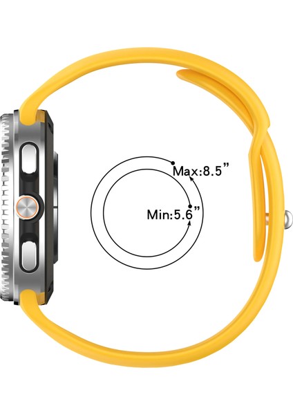 Galaxy Watch 8 40MM / 44MM / 46MM Classic Uyumlu Spor Silikon Kordon fırsatları