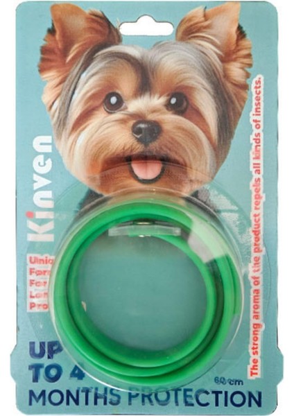 Köpek Bit Pire Uzaklaştıcı Tasma 60 cm Yeşil