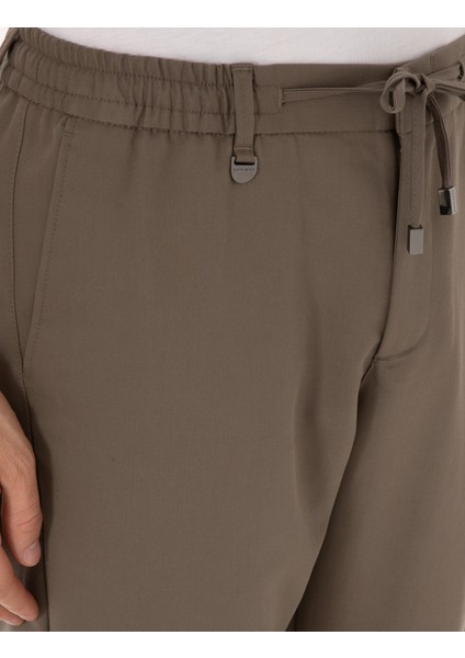 Erkek Vizon Ex. Slim Fit Kumaş Pantolon 50311728-VR052 indirimleri