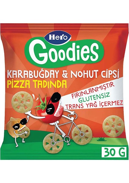 Pizza Karabuğday Nohut Cips 30 gr
