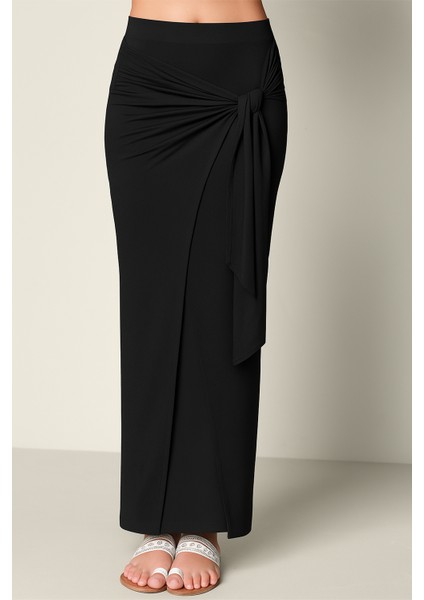 5 Farklı Şekilde Bağlanabilen Astarlı Sandy Etek